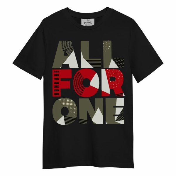 Low OG Medium Olive 1s Shirt, All For One Unisex Shirt Matching Jordan Shirt Jezsport.com