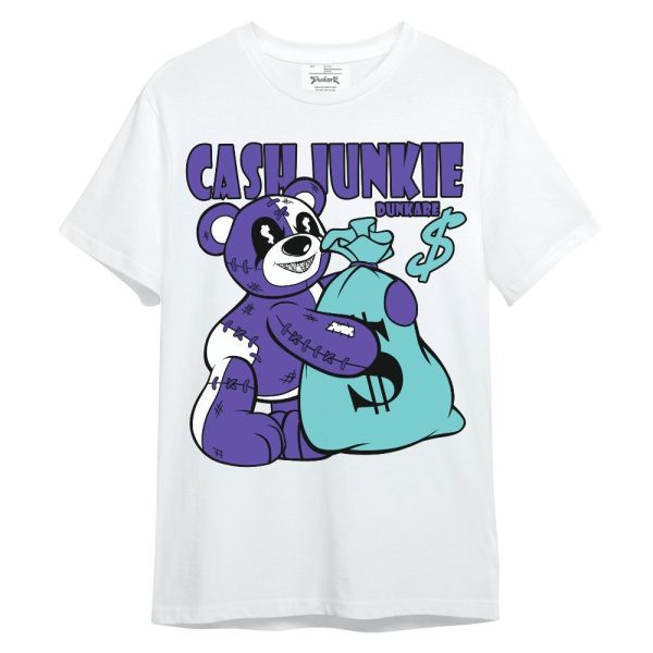 Low Hornets 1s Shirt - Cashs Junkie Bear Unisex Shirt Matching Jordan Shirt Jezsport.com