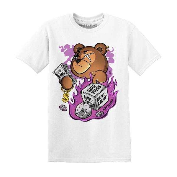 GS Hyper Violet 4s T Shirt Match Hustle Casino BER Jezsport.com