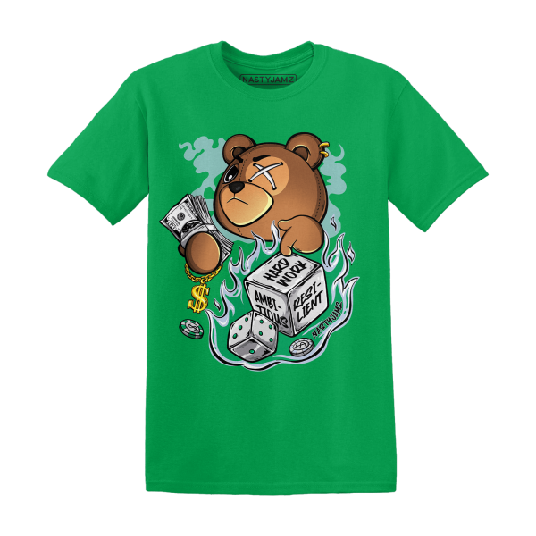 Lucky Green 5s T Shirt Match Hustle Casino BER Jezsport.com