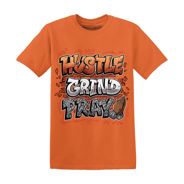 Georgia Peach 3s T Shirt Match Hustle Grind Pray Jezsport.com