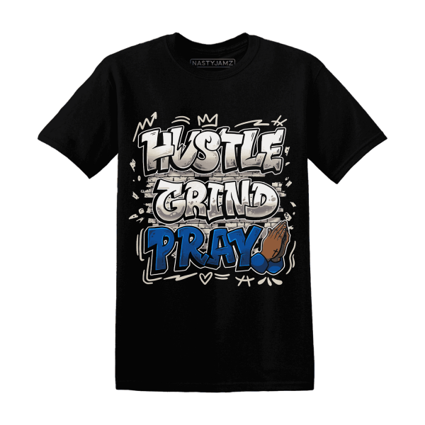 Quaiii 54 3s T Shirt Match Hustle Grind Pray Jezsport.com