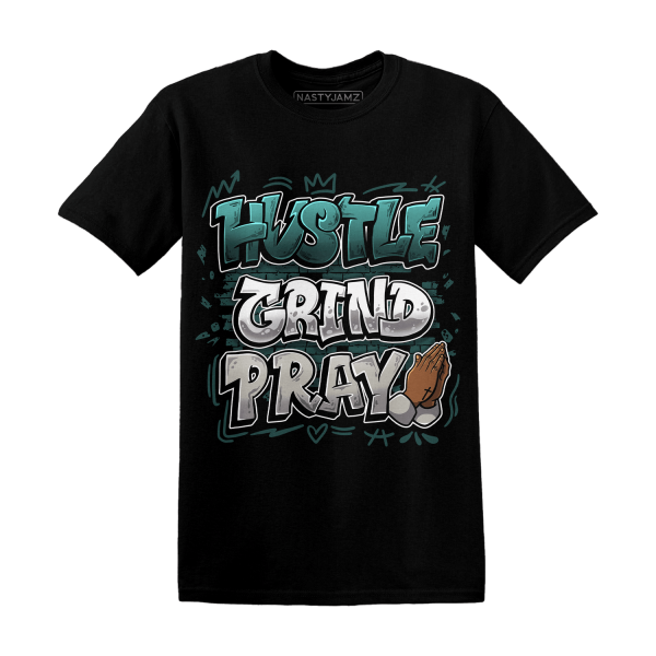 Oxidized Green 4s T Shirt Match Hustle Grind Pray Jezsport.com