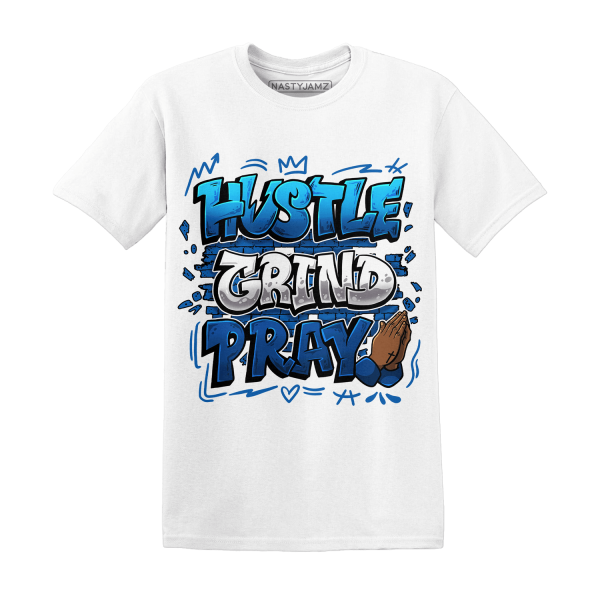 Royal Reimagined 1s T Shirt Match Hustle Grind Pray Jezsport.com