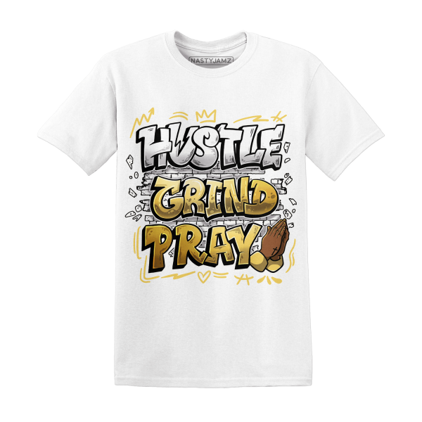 Sail 4s T Shirt Match Hustle Grind Pray Jezsport.com