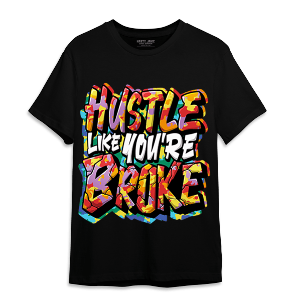 Mid GS Six Championships 1s T Shirt Match Hustle Like Broke Jezsport.com