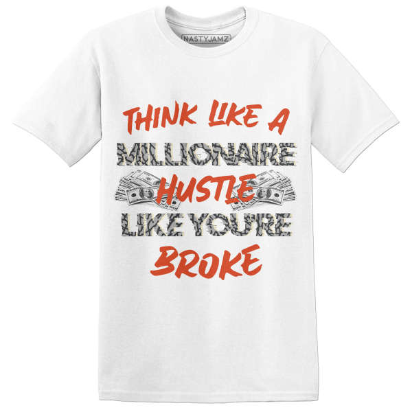 Georgia Peach 3s T Shirt Match Hustle Millionaire Jezsport.com