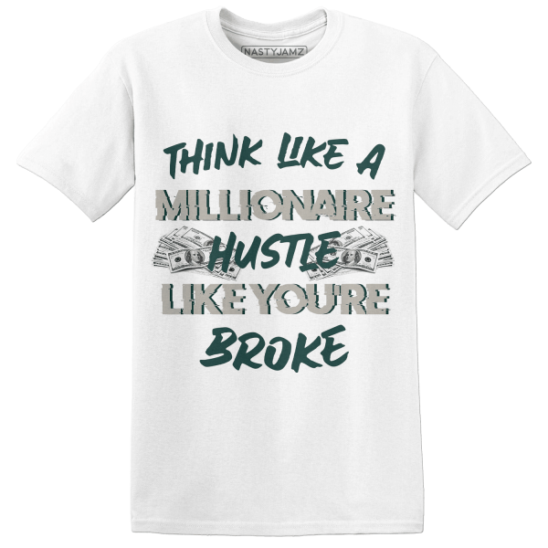 Oxidized Green 4s T Shirt Match Hustle Millionaire Jezsport.com