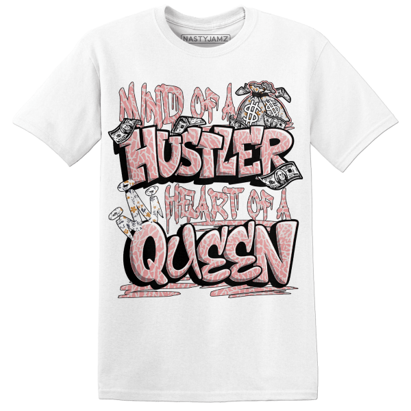 Red Stardust 3s T Shirt Match Hustler Heart Queen Jezsport.com