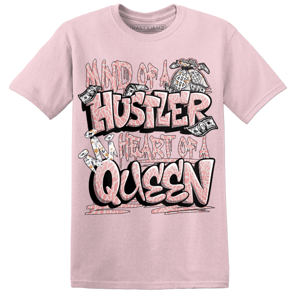 Red Stardust 3s T Shirt Match Hustler Heart Queen Jezsport.com