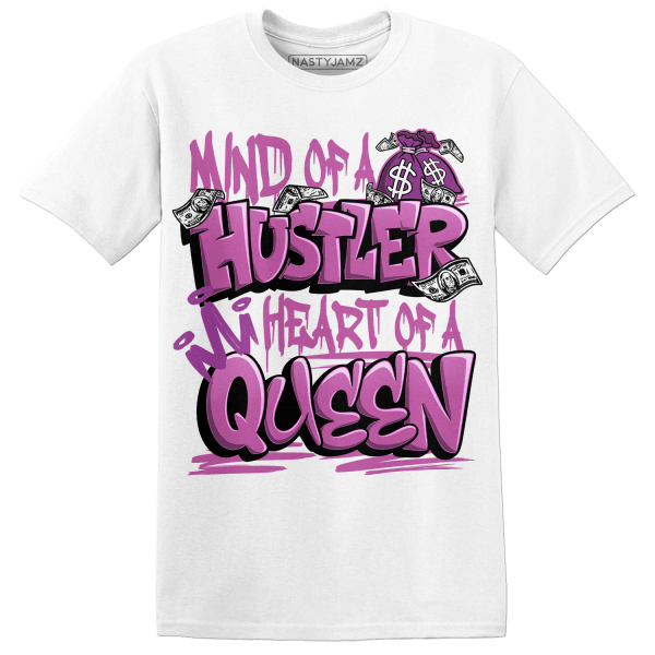 GS Hyper Violet 4s T Shirt Match Hustler Heart Queen Jezsport.com