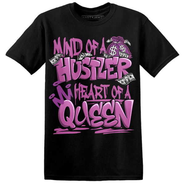 GS Hyper Violet 4s T Shirt Match Hustler Heart Queen Jezsport.com