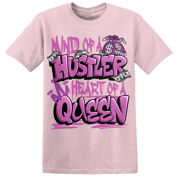 GS Hyper Violet 4s T Shirt Match Hustler Heart Queen Jezsport.com