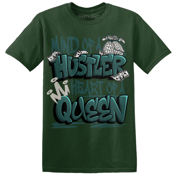 Oxidized Green 4s T Shirt Match Hustler Heart Queen Jezsport.com