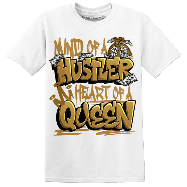 Wheat 13s T Shirt Match Hustler Heart Queen Jezsport.com