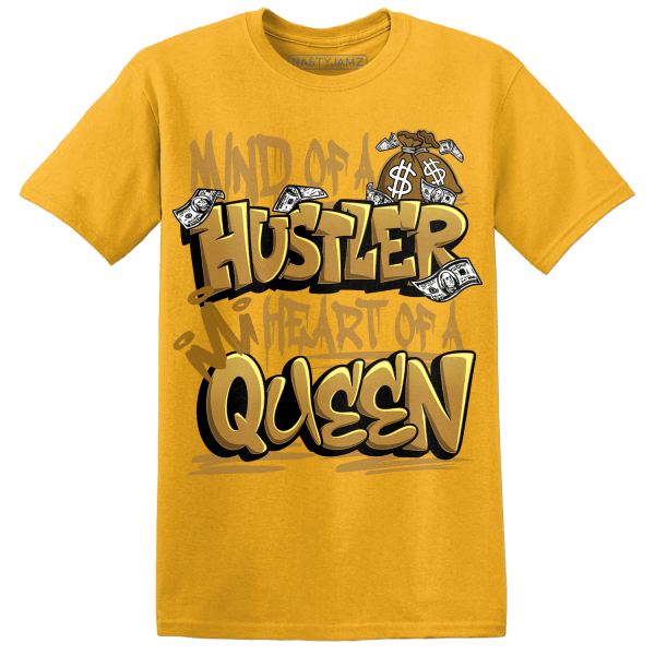 Wheat 13s T Shirt Match Hustler Heart Queen Jezsport.com