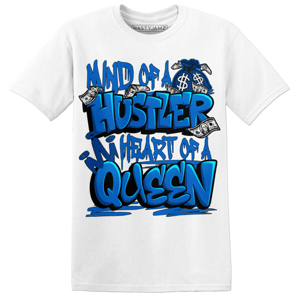 Royal Reimagined 1s T Shirt Match Hustler Heart Queen Jezsport.com