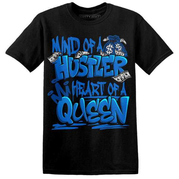 Royal Reimagined 1s T Shirt Match Hustler Heart Queen Jezsport.com