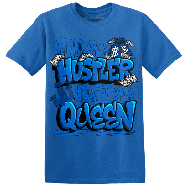 Royal Reimagined 1s T Shirt Match Hustler Heart Queen Jezsport.com