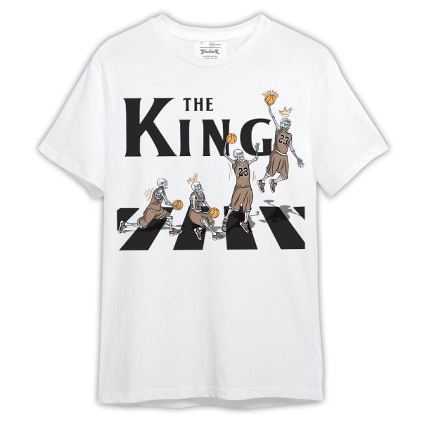 OG Latte 1s Shirt, The King Basketball Shirt Outfit 0605 TCD Matching Jordan Shirt Jezsport.com