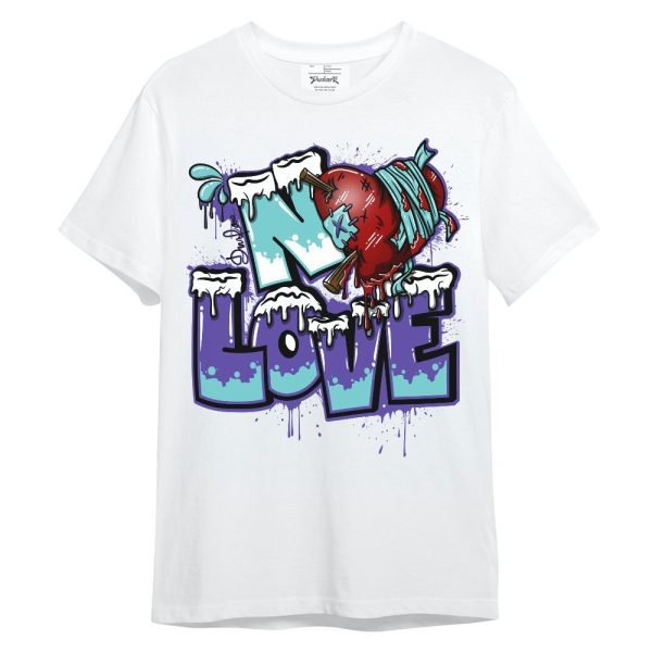 Low Hornets 1s Shirt, Drip No Love Unisex Shirt Matching Jordan Shirt Jezsport.com