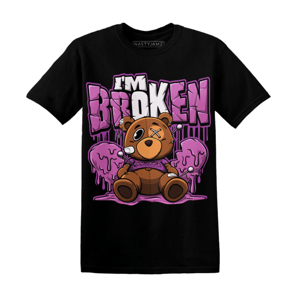 GS Hyper Violet 4s T Shirt Im Broken BER Jezsport.com