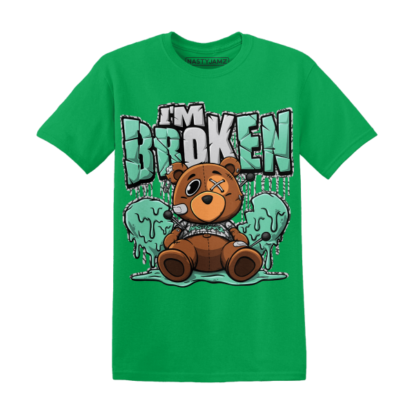 Green Glow 3s T Shirt Im Broken BER Jezsport.com