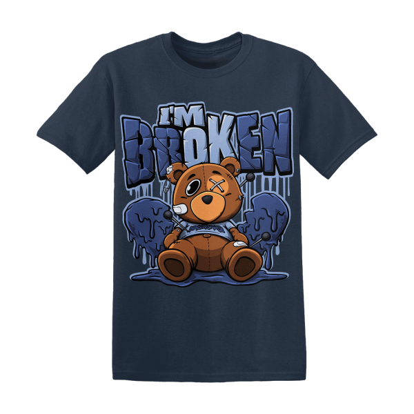 Midnight Navy 5s T Shirt Im Broken BER Jezsport.com