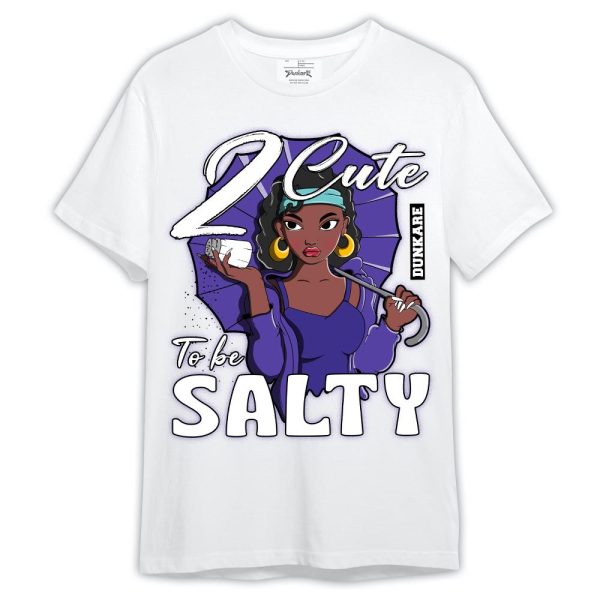 Low Hornets 1s Shirt, 2 Cute To Be Salty Shirt Outfit Matching Jordan Shirt Jezsport.com