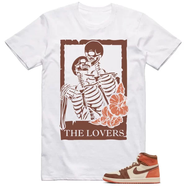 Jordan 1 Dusted Clay Shirt The Lovers Graphic Jezsport.com