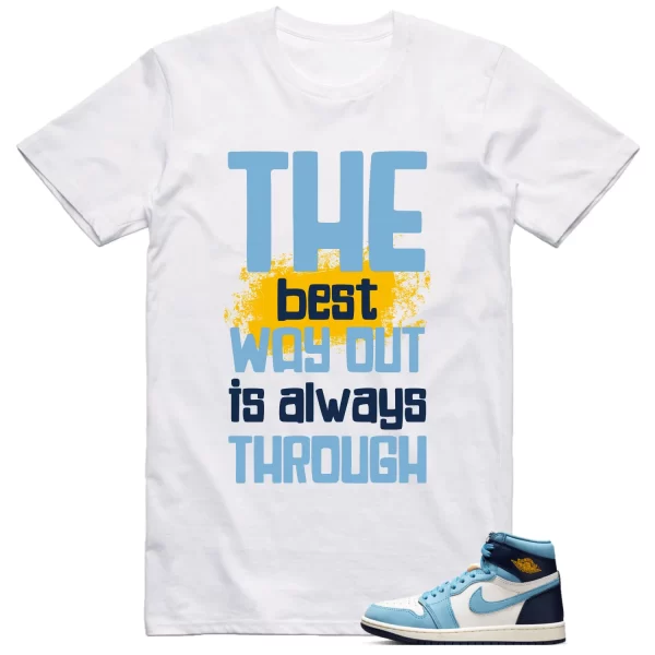 Jordan 1 First in Flight Shirt Best Way Graphic Jezsport.com