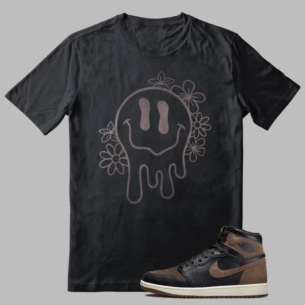 Jordan 1 Palomino Shirt Floral Dripping Face – Lit GOAT Graphic Jezsport.com