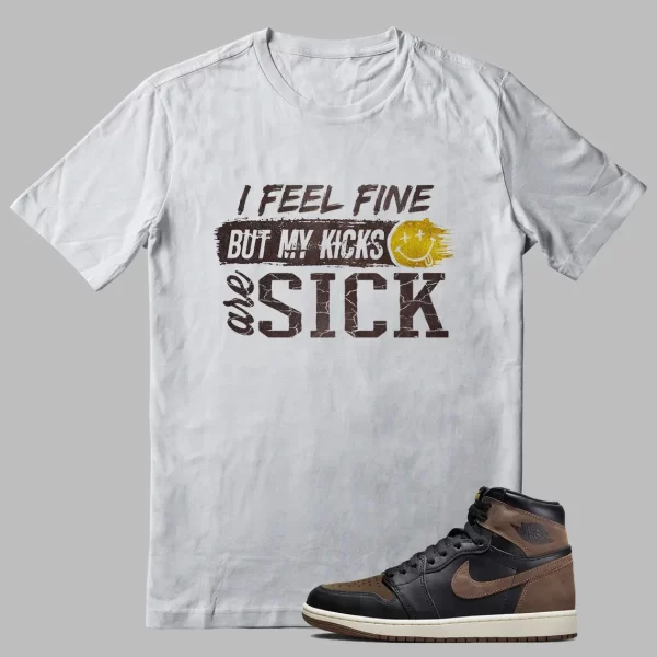 Jordan 1 Palomino T-shirts Sick Kicks Graphic Jezsport.com