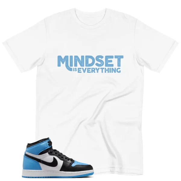 Jordan 1 UNC Toe Outfit Shirt – Mindset Graphic Jezsport.com