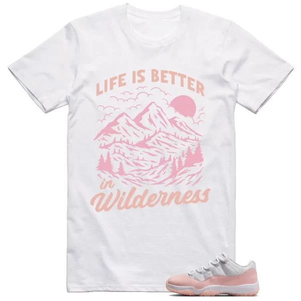 Jordan 11 Low Legend Pink Shirt Wilderness Graphic Jezsport.com