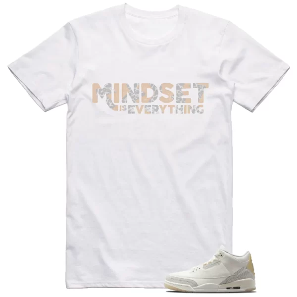 Jordan 3 Craft Ivory Shirt Mindset Graphic Jezsport.com