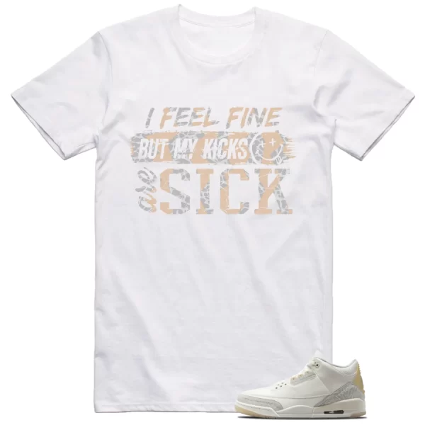 Jordan 3 Craft Ivory Shirt Sick Kicks Graphic Jezsport.com