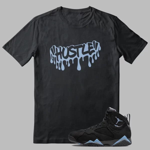 Jordan 7 Chambray Hustle Shirt Jezsport.com