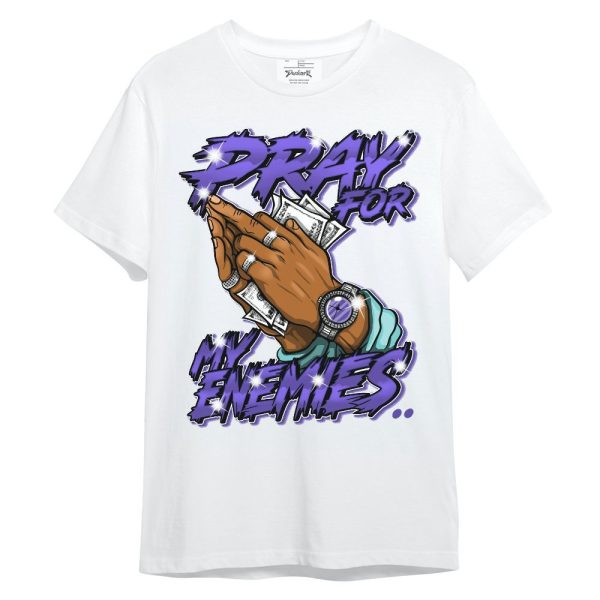 Low Hornets 1s Shirt - Prayed For Enemies Graphic Unisex Shirt Matching Jordan Shirt Jezsport.com