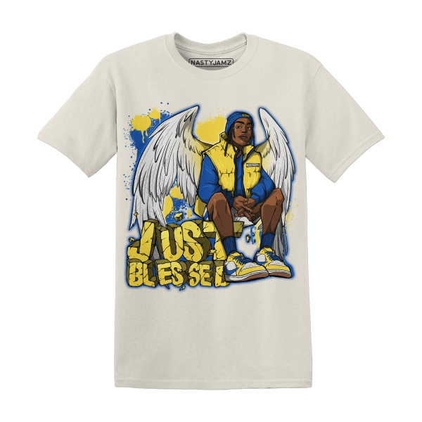 Low OG Canary TVSC 1s T Shirt Match Just Blessed Jezsport.com