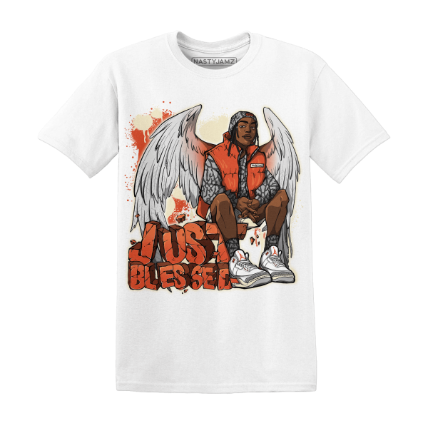 Georgia Peach 3s T Shirt Match Just Blessed Jezsport.com