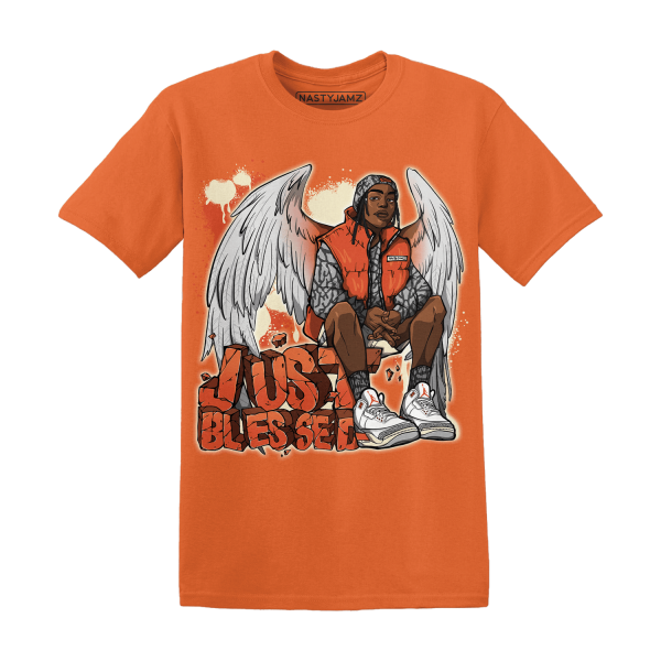 Georgia Peach 3s T Shirt Match Just Blessed Jezsport.com