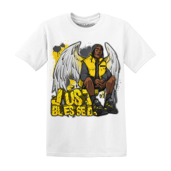 Thunder 4s T Shirt Match Just Blessed Jezsport.com