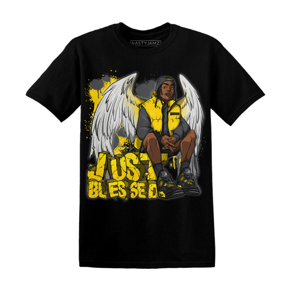 Thunder 4s T Shirt Match Just Blessed Jezsport.com