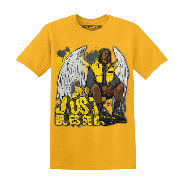 Thunder 4s T Shirt Match Just Blessed Jezsport.com