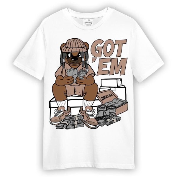 OG Latte 1s Shirt - Bagged It Bear Shirt Unisex Matching Jordan Shirt Jezsport.com