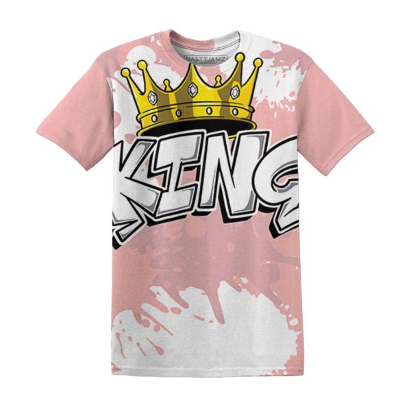 Low Legend Pink 11s T Shirt Match KING 3D Jezsport.com