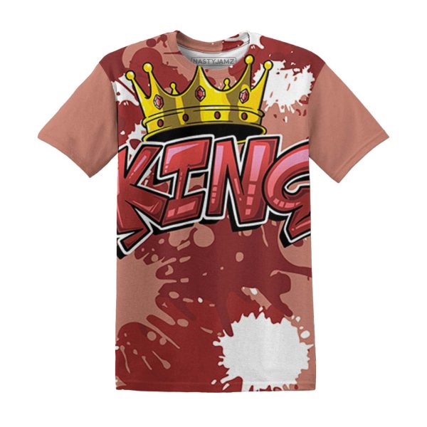 Dune Red 13s T Shirt Match KING 3D All-Over Print T Shirt Jezsport.com