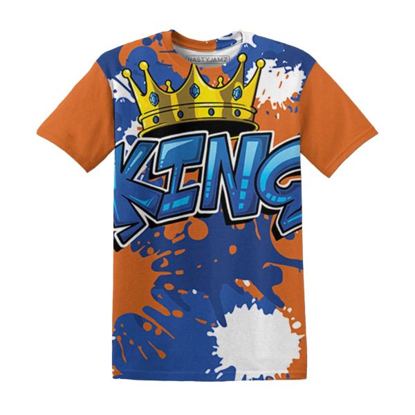 Dunk Low Knicks T Shirt Match KING 3D Jezsport.com