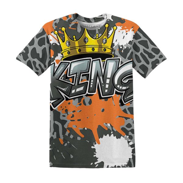 Fear Pack 3s T Shirt Match KING 3D Jezsport.com